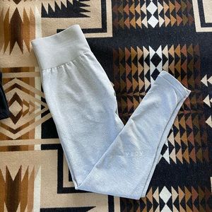 ACTA seamless leggings, light grey, small